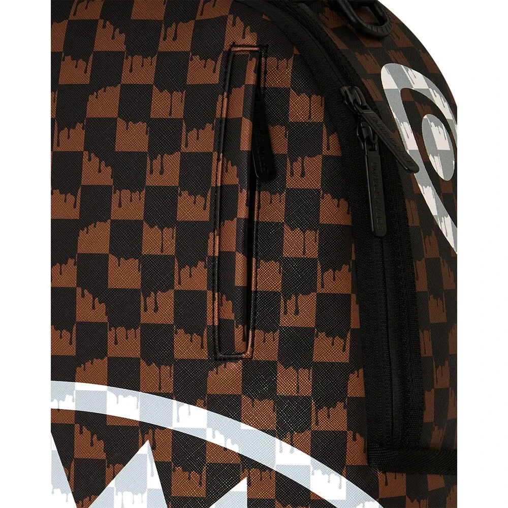 Sprayground Paris Fang Backpack Unisex One Size Brown Shoulder Strap SPR322